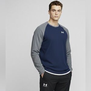 Under Armour Navy and Gray Long Sleeve Shirt